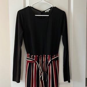 Charlotte Russe long sleeve jumpsuit